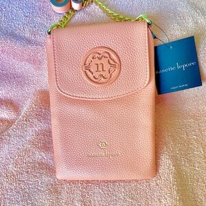 $30 Nanette Lepore Daphney Crossbody Bag. Color: Cantalope NEW
